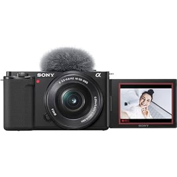 Amazon.com : Sony ZV-E10 Mirrorless Camera with 16-50mm Lens